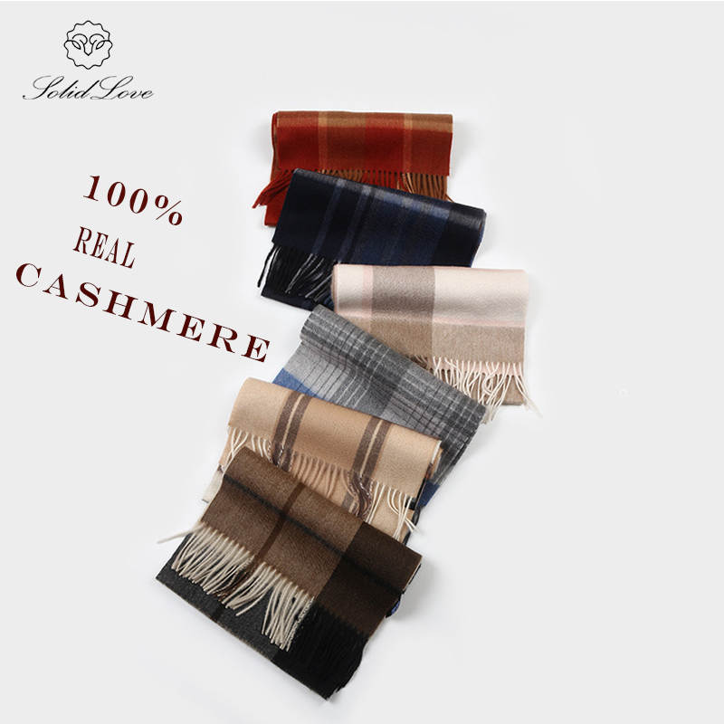 술과 100% 캐시미어 스카프 격자 무늬 여성 남성 겨 - Muffler Men Wool 리뷰 및 가격