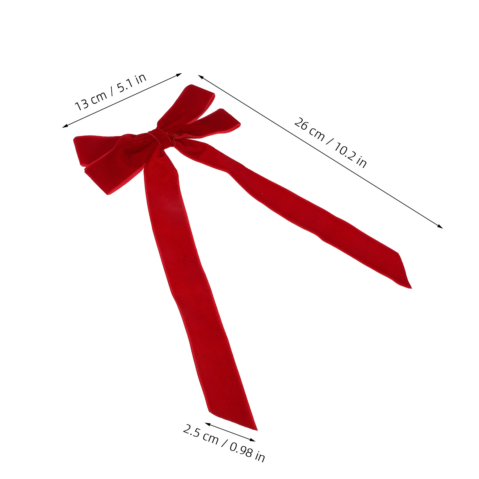빨간색 리본으로 만든 크리스마스 장식용 큰 리본 12개 - Bow Tie Pre Tied 리뷰 및 가격